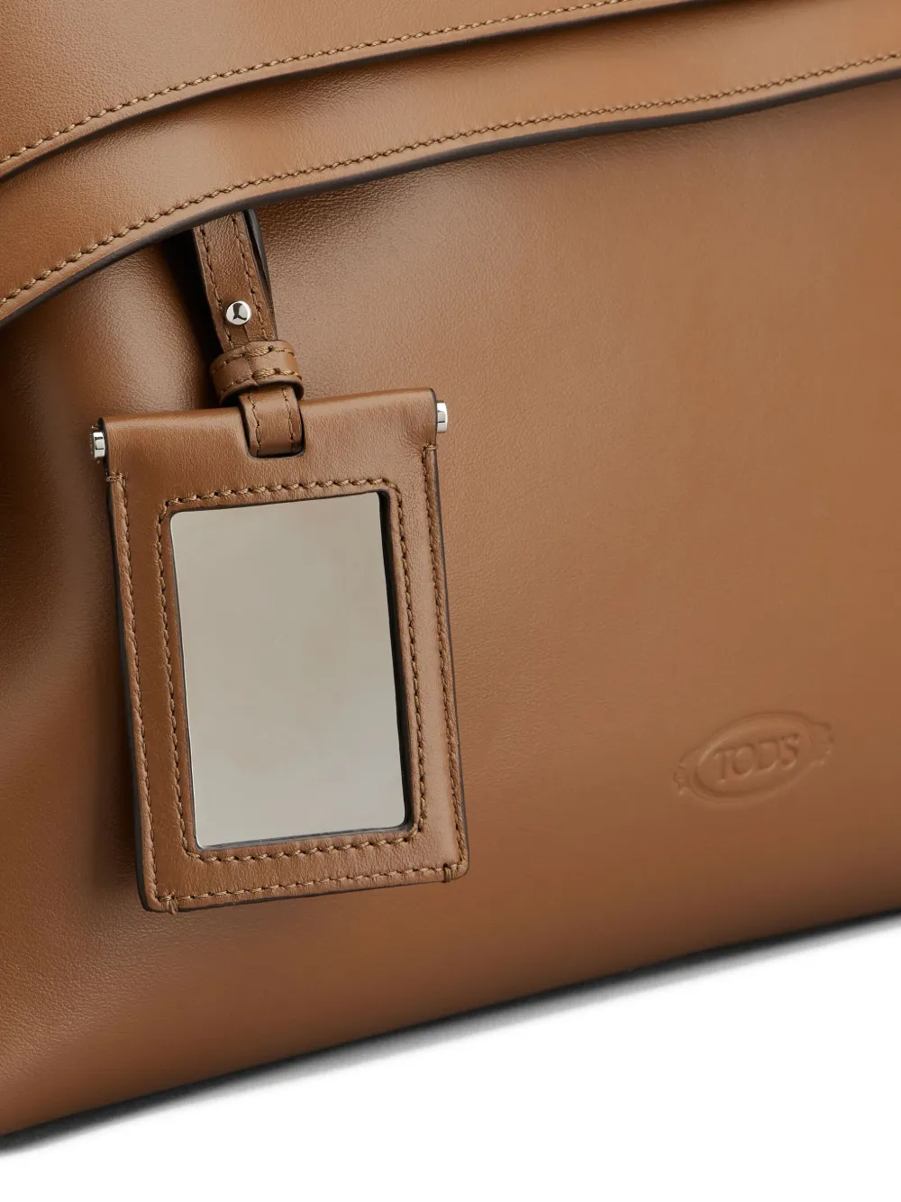 Tod's Leren schoudertas Bruin