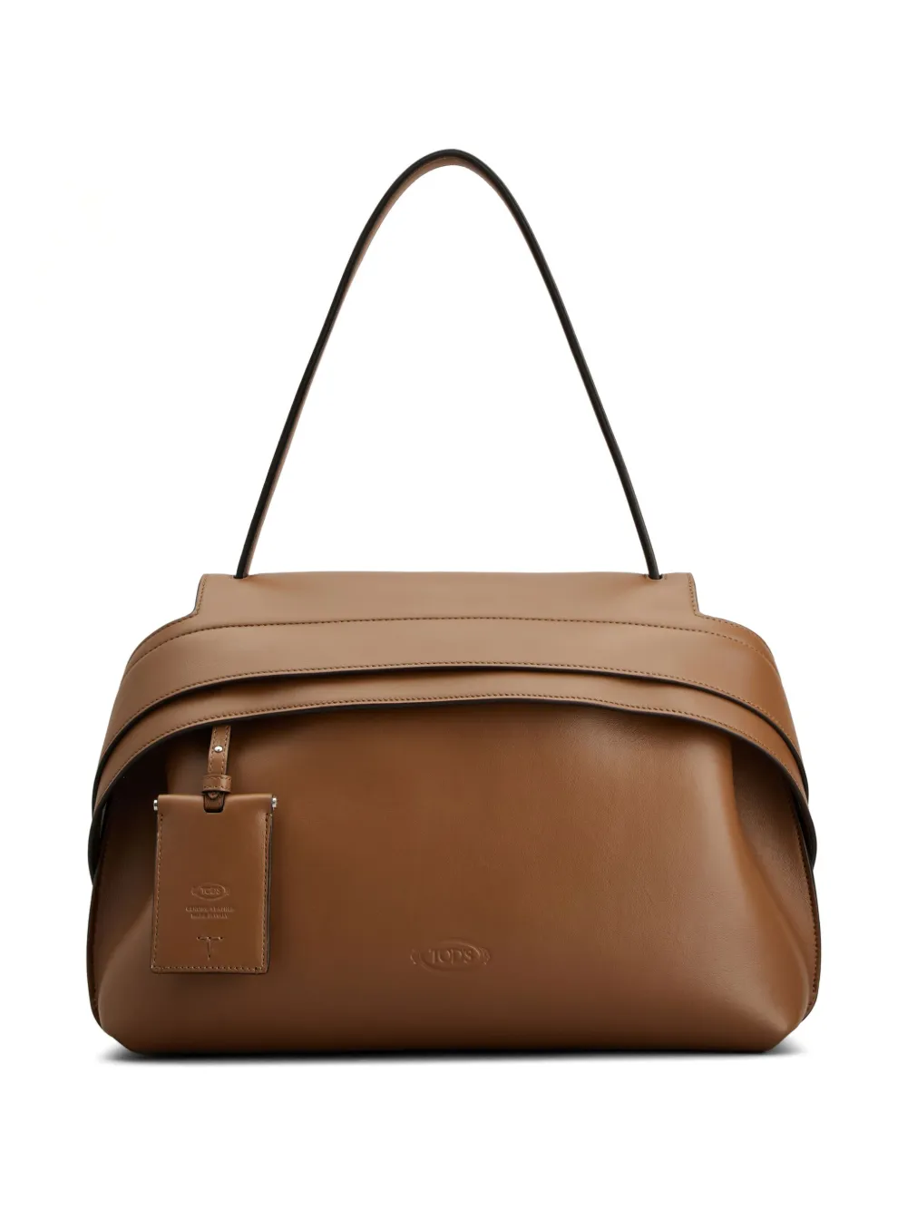 Tod's Leren schoudertas Bruin