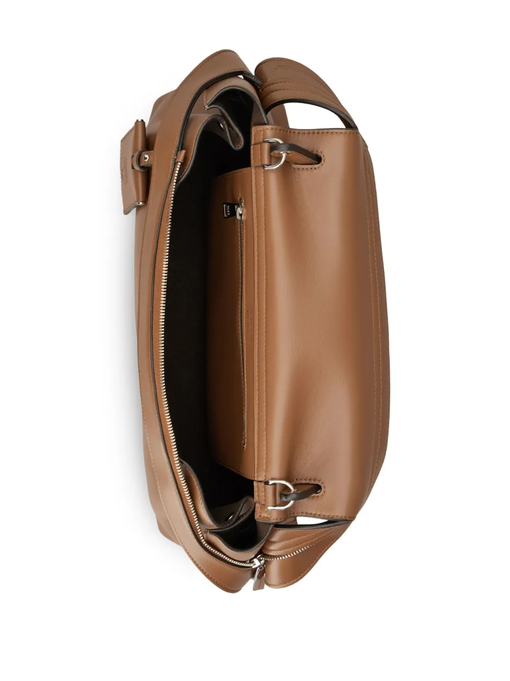 Tod's Leren schoudertas Bruin