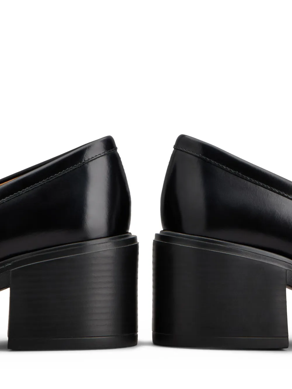Tod's Leren 60mm loafers Zwart