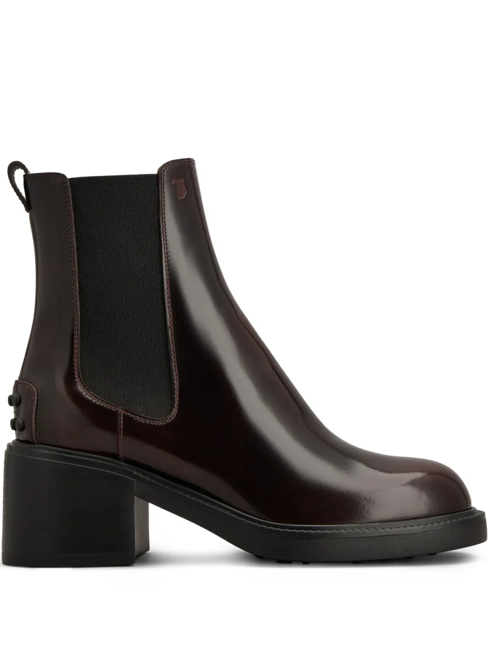 Tod's 60mm leather Chelsea boots Red