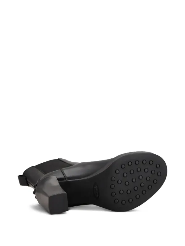 Tod's 80mm Leather Chelsea Boots | Black | FARFETCH