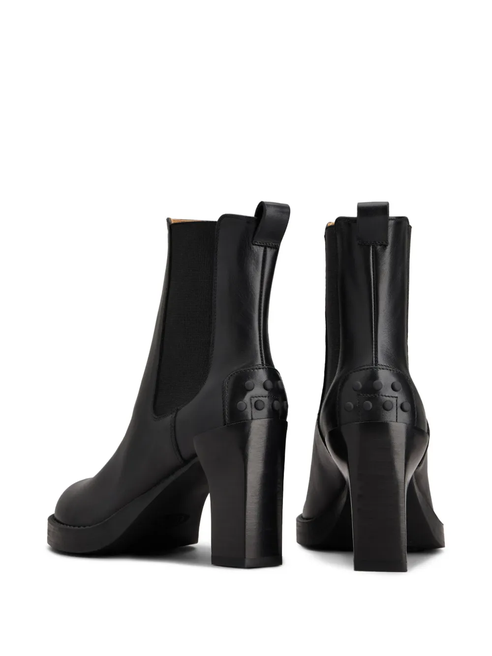 Tod's 80mm leather Chelsea boots Black