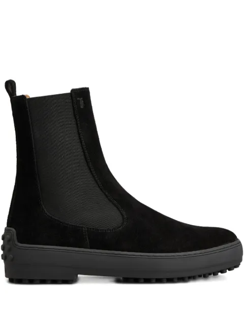 Tod's suede Chelsea boots