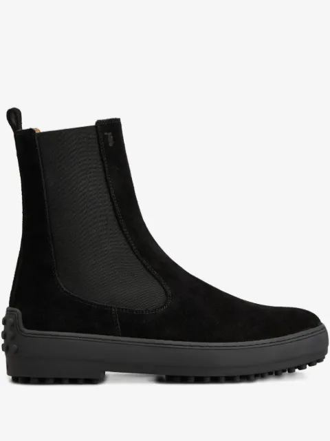 Tod's suede Chelsea boots