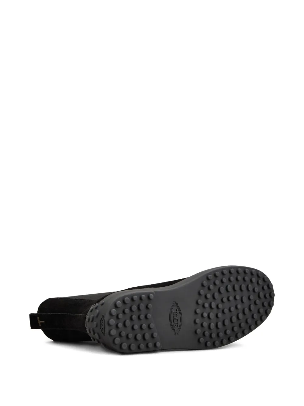 Tod's suede Chelsea boots Black