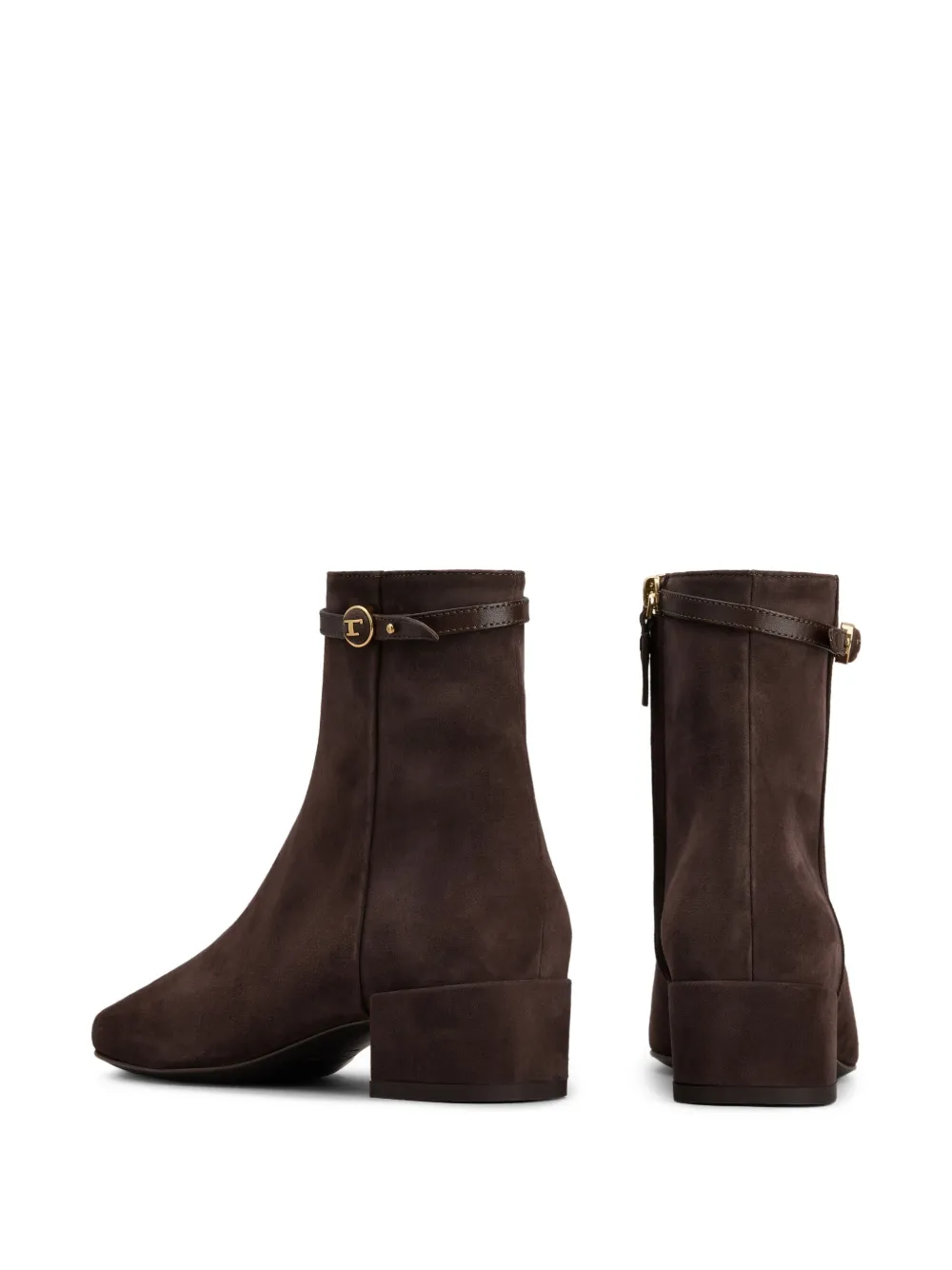 Tod's leather ankle boots Blue