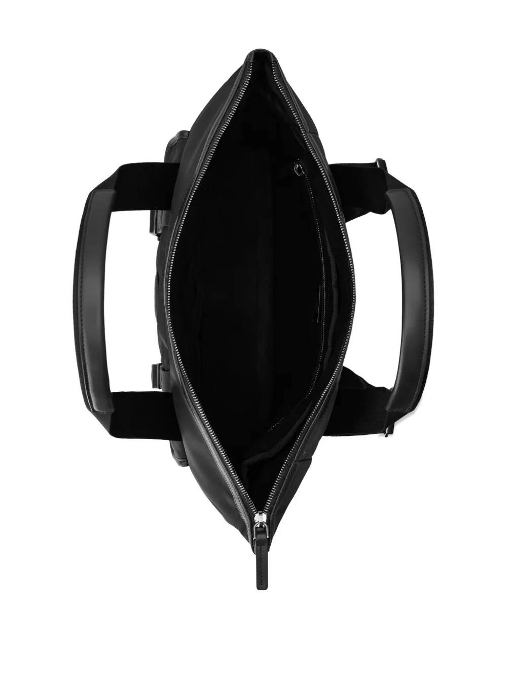 Tod's two-handle buckle backpack Zwart
