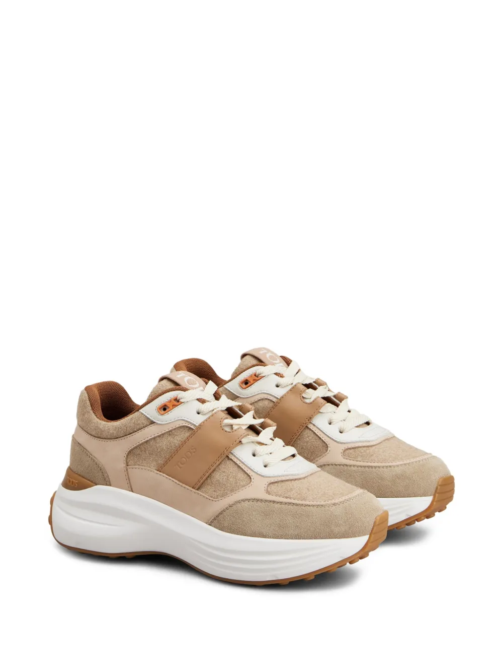 Tod's panelled sneakers Neutrals