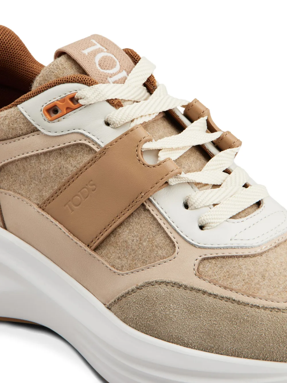 Tod's panelled sneakers Neutrals