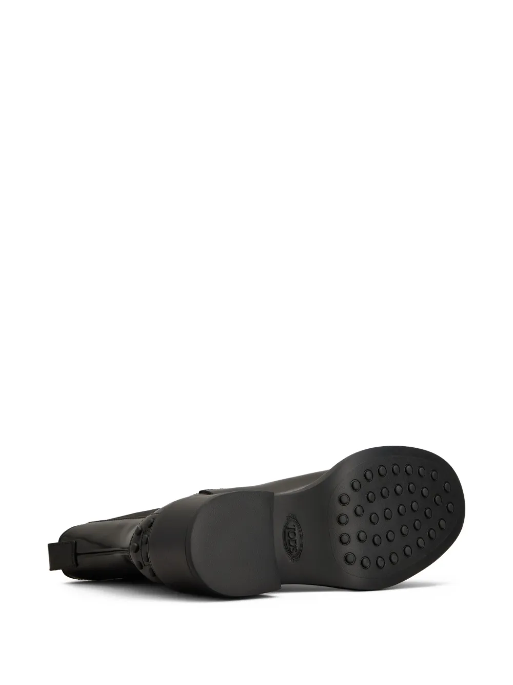 Tod's 60mm Leather Chelsea Boots In Black