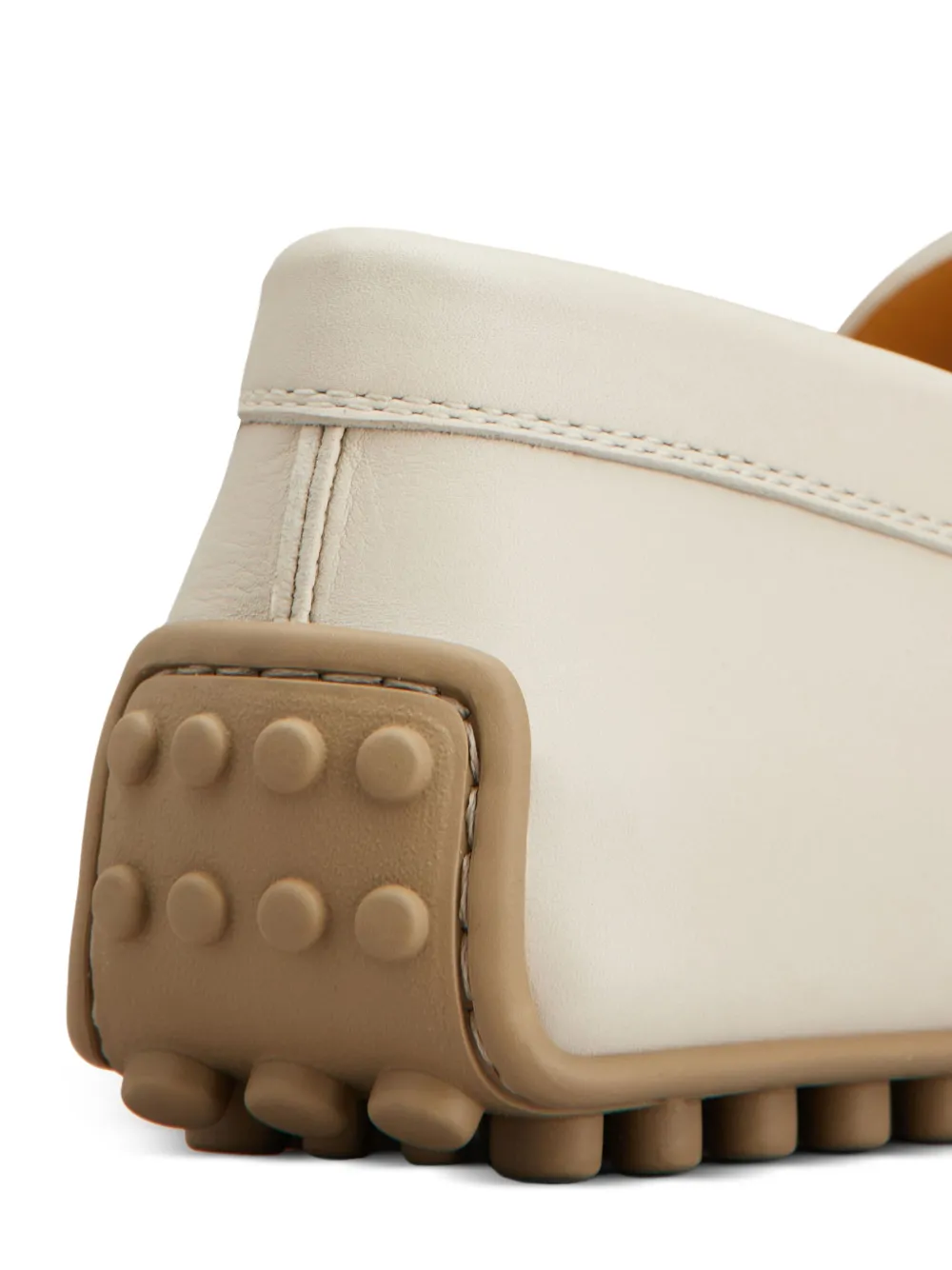 Tod's leather loafers Neutrals