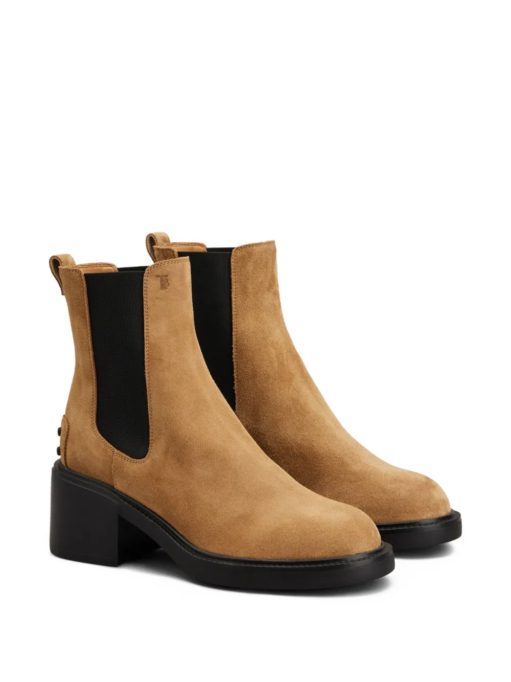 Tod's 60mm suede Chelsea boots Brown