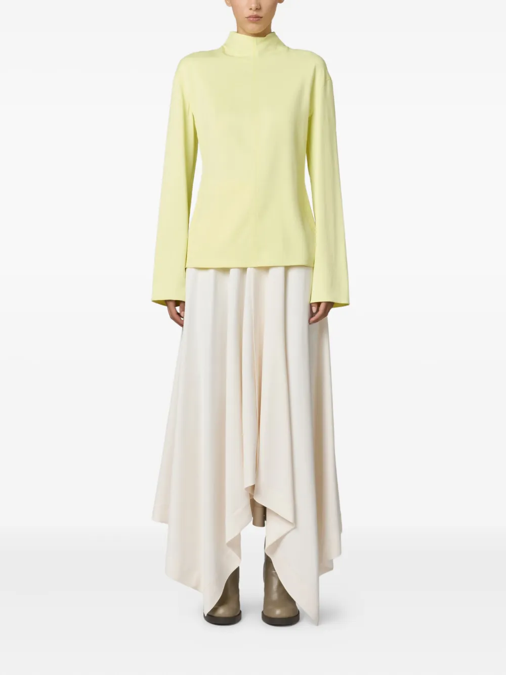 Tod's asymmetric high-waisted skirt | Asymmetric & Draped Skirts | Image 2
