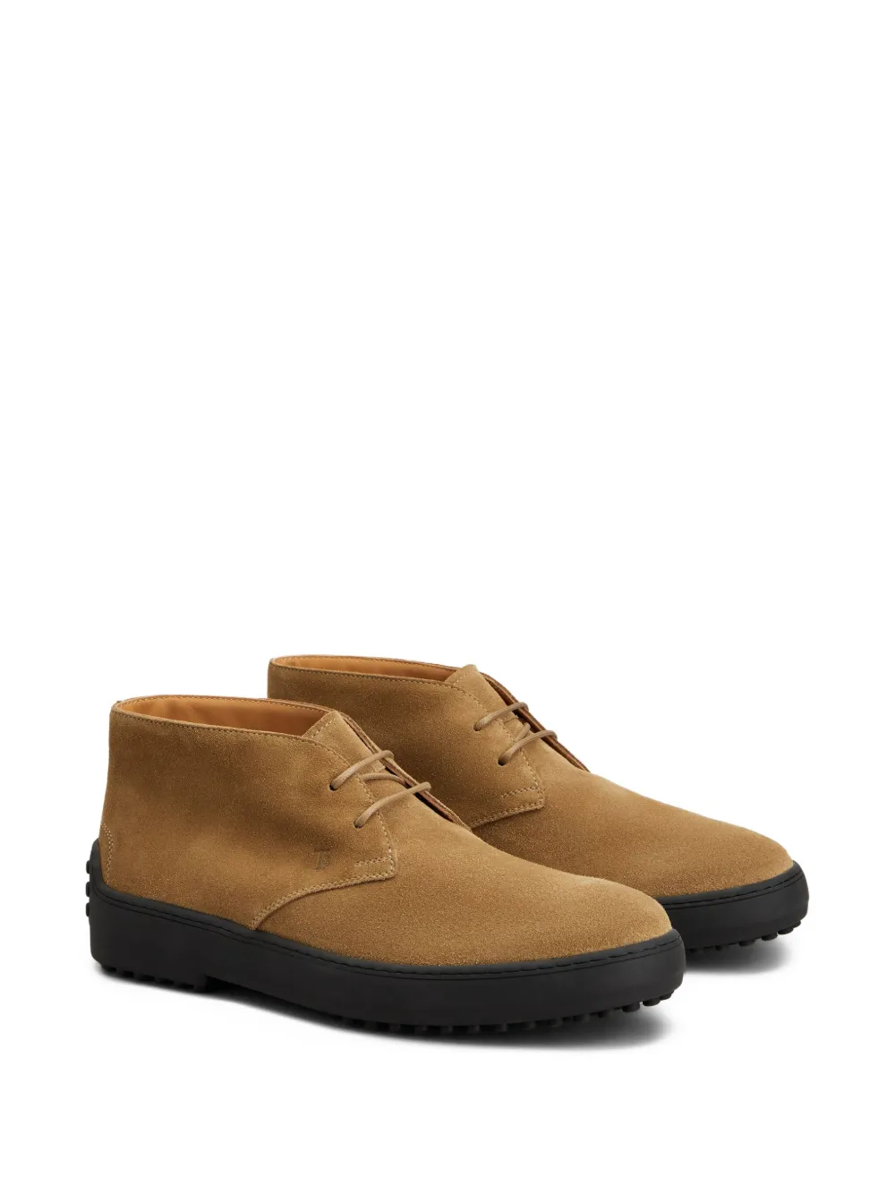 Tod's Suede Boots In Brown
