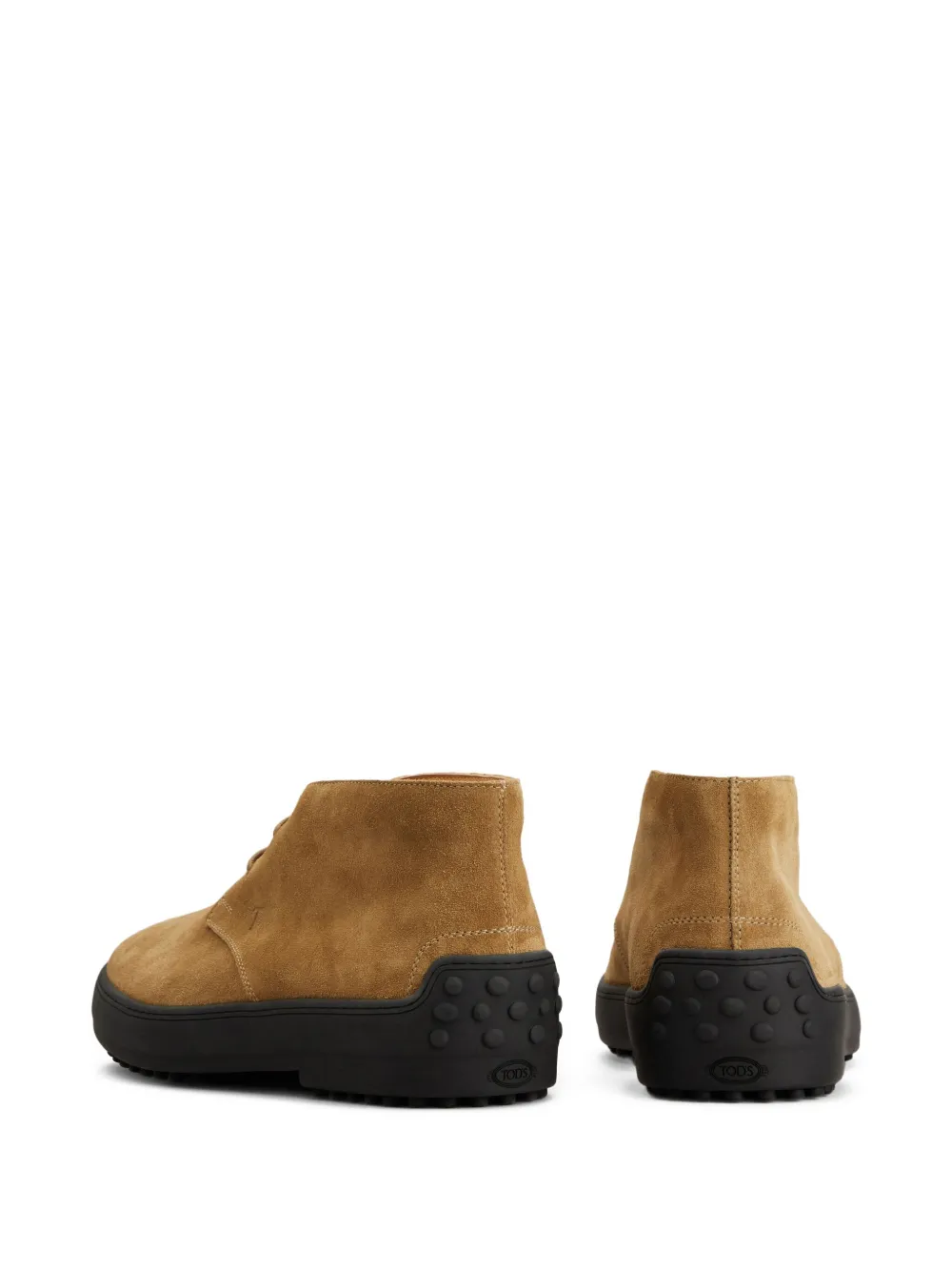 Tod's Suede Boots In Brown