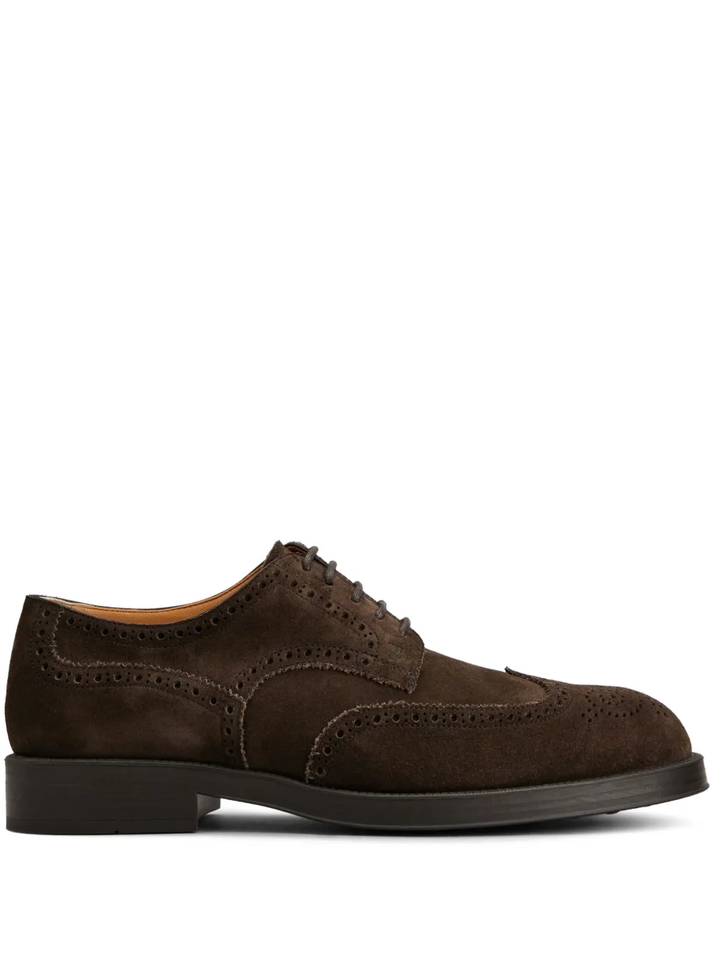 Tod's Suède derby schoenen Bruin