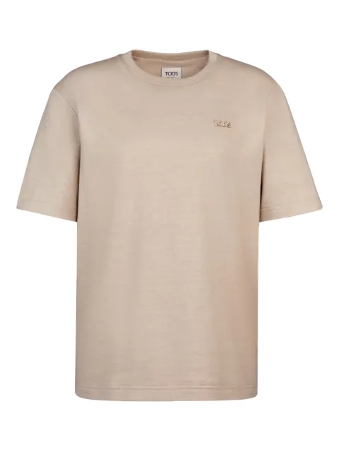 Tod's logo-embroidered t-shirt