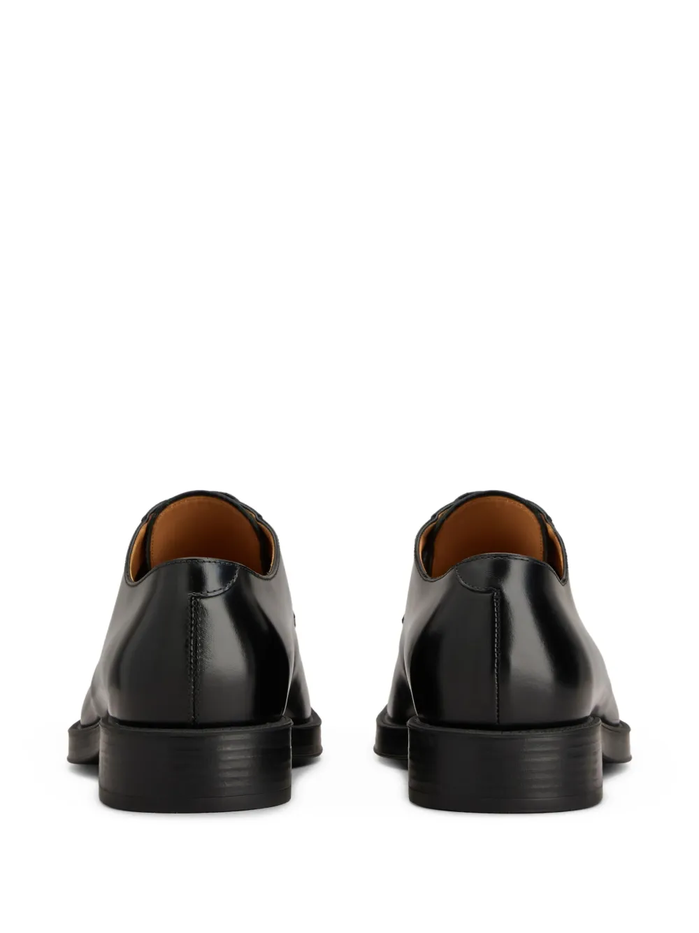 Tod's leather Derby shoes Black
