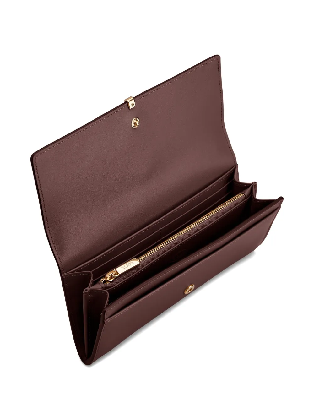 Tod's Leren portemonnee Rood