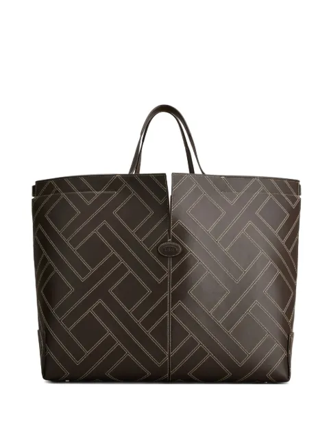 Tod's Di intarsio-maxi tote bag