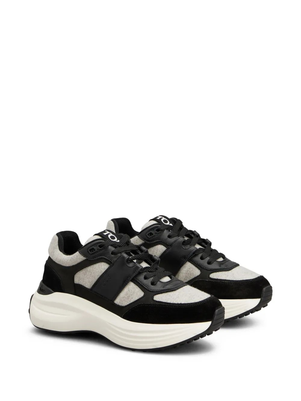 Tod's leather sneakers Black