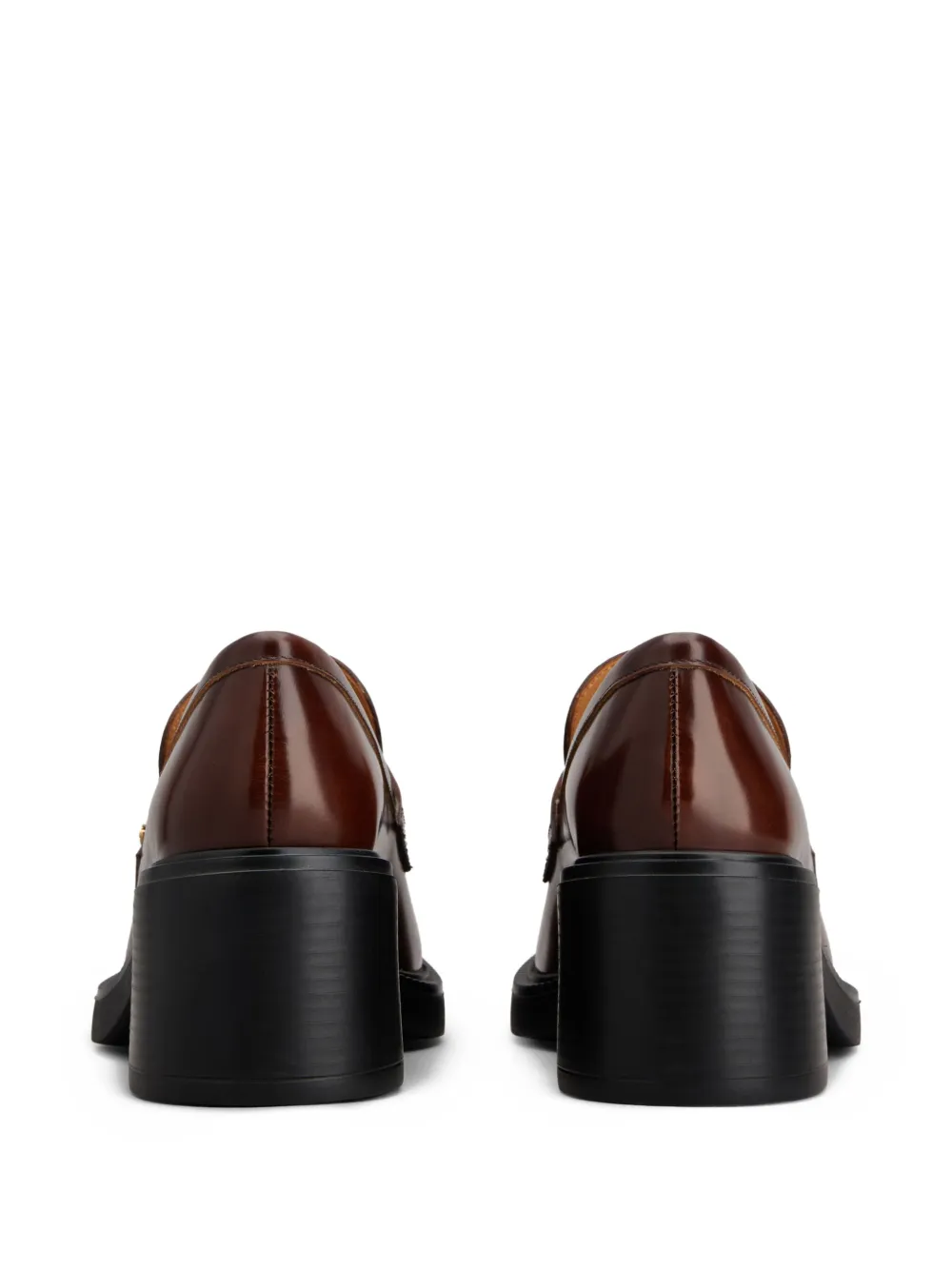 Tod's Leren 60mm loafers Bruin