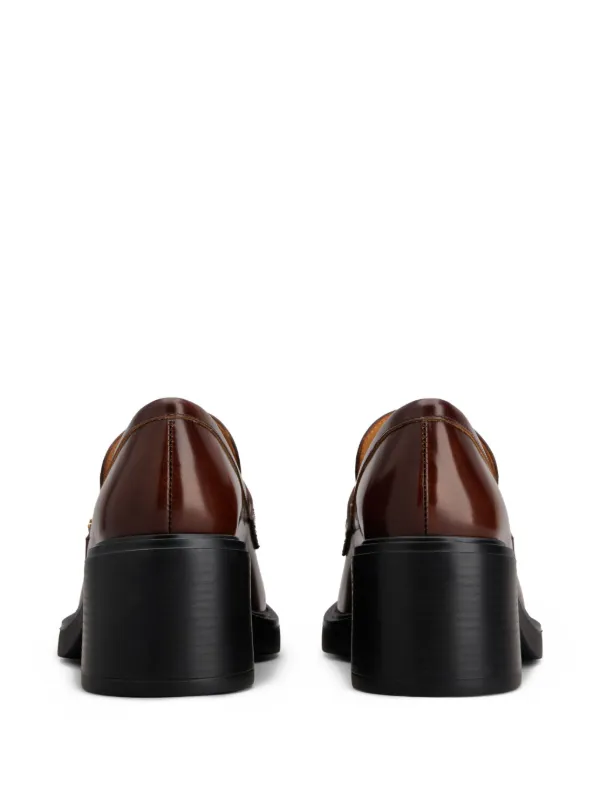 Tod's レザーローファー | ブラウン | FARFETCH JP