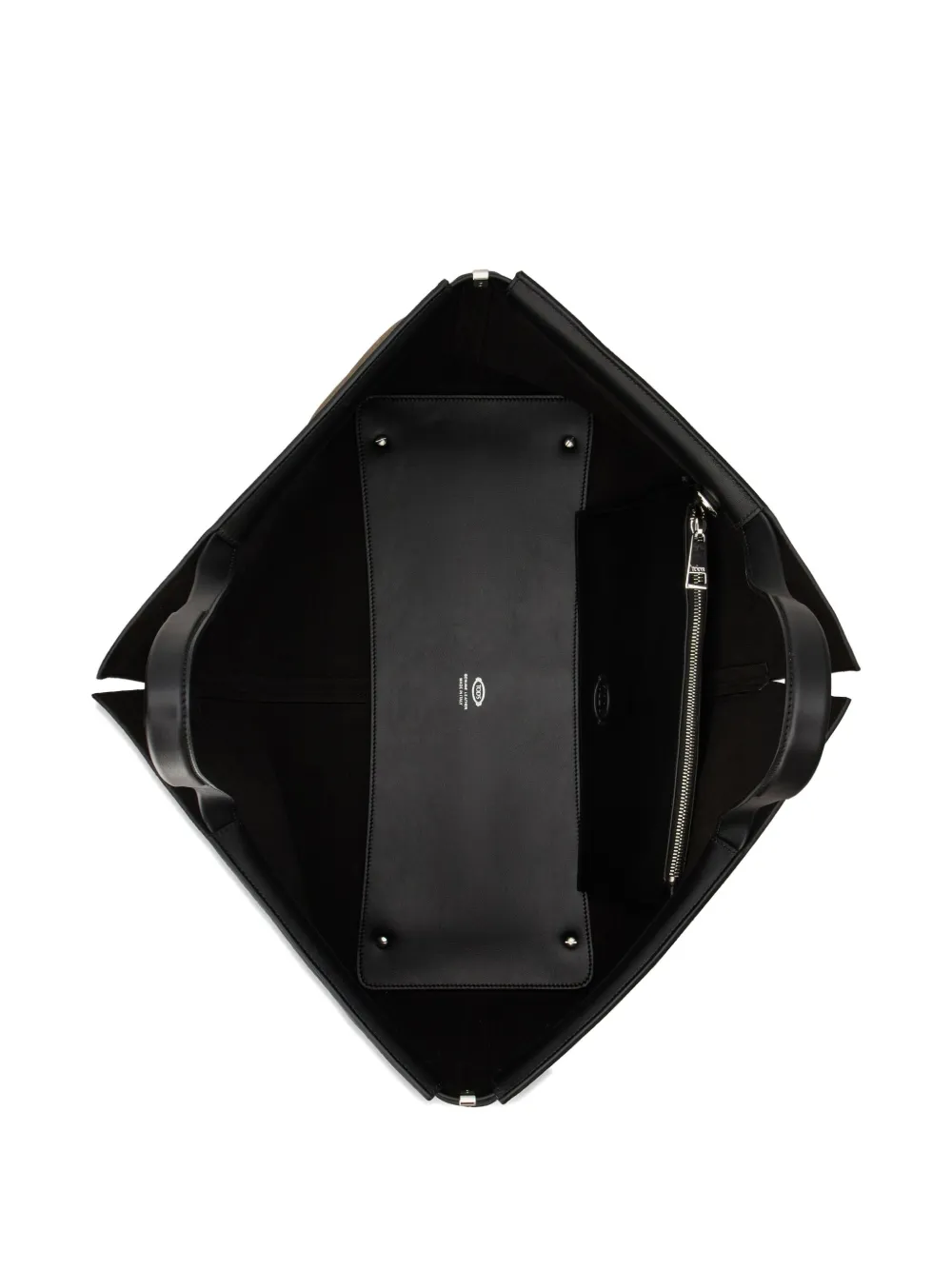 Tod's Di Bag Folio leren shopper Bruin