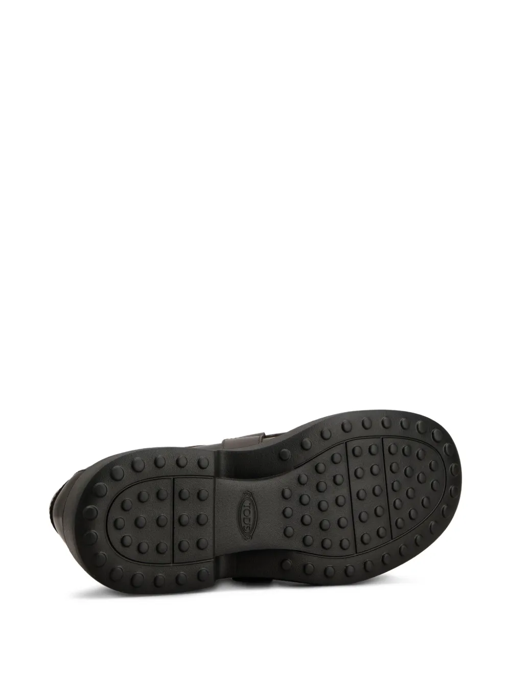 Tod's leather loafers Brown