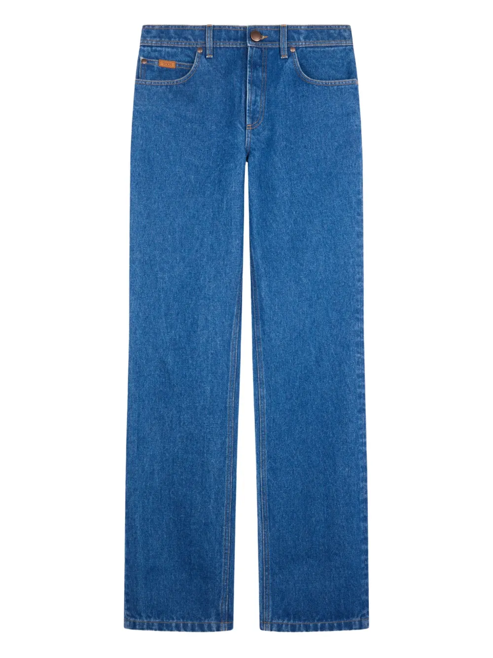 Tod's Back-patch Jeans In Blue