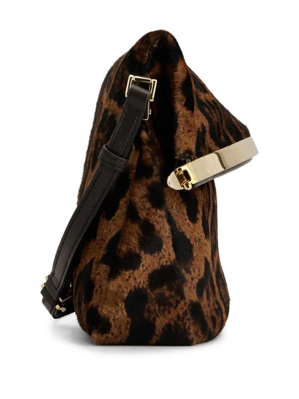 Tod's Clutch met dierenprint Bruin