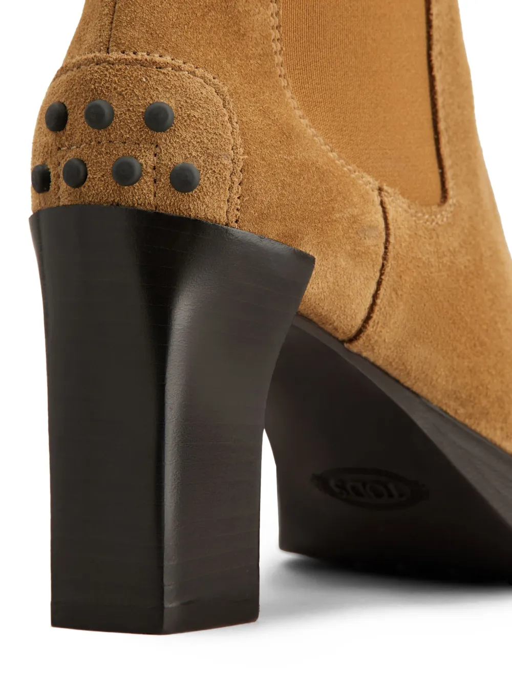 Tod's 80 mm suède Chelsea laarzen Bruin
