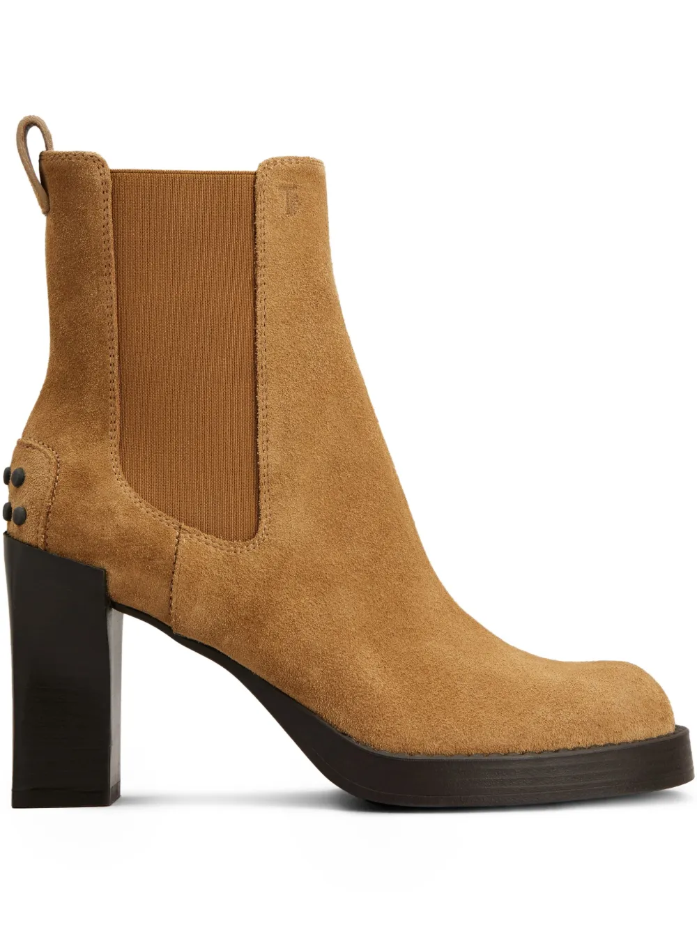 Tod's 80mm suede Chelsea boots Brown