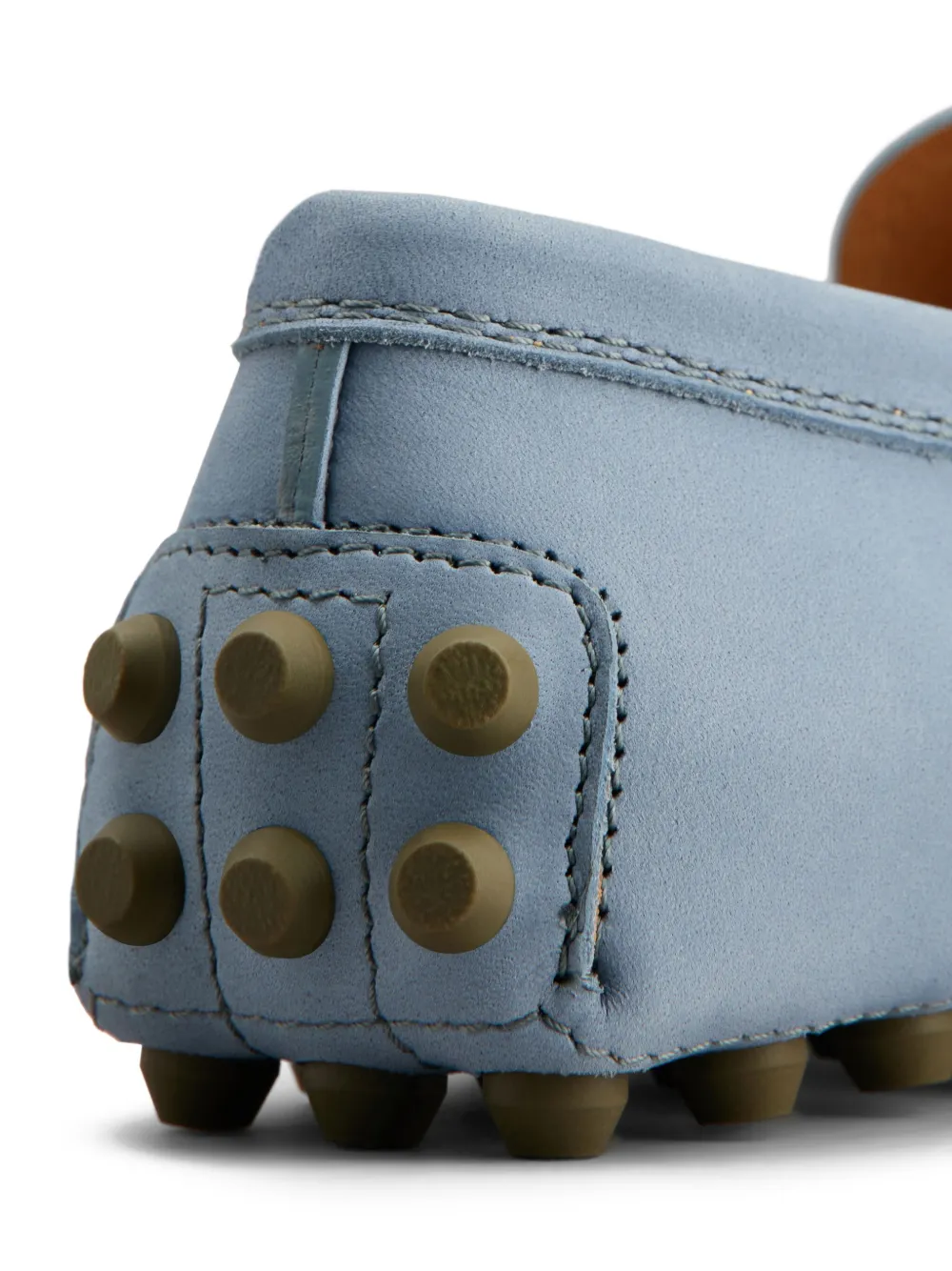 Tod's leather loafers Blue
