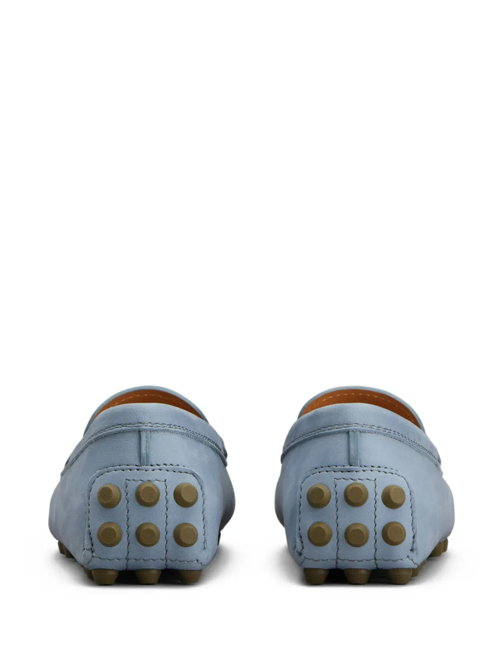 Tod's leather loafers Blue