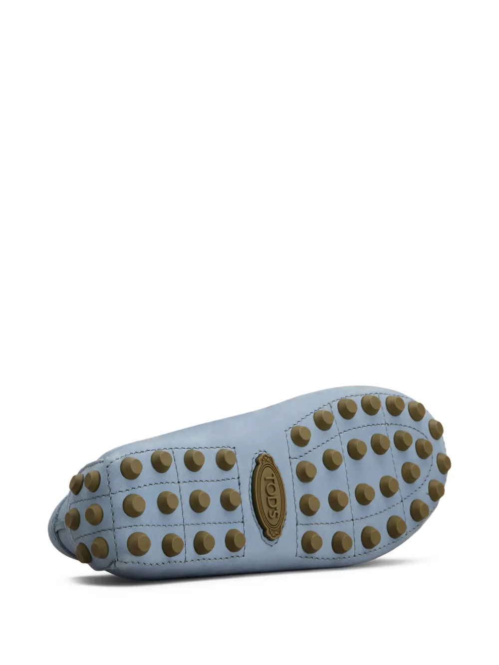 Tod's leather loafers Blue
