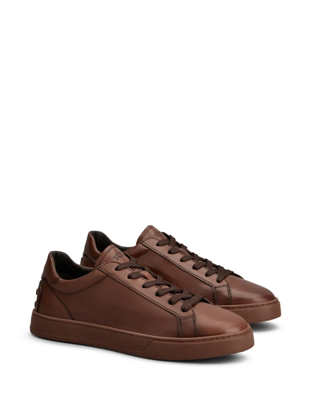 Tod's leather sneakers Brown