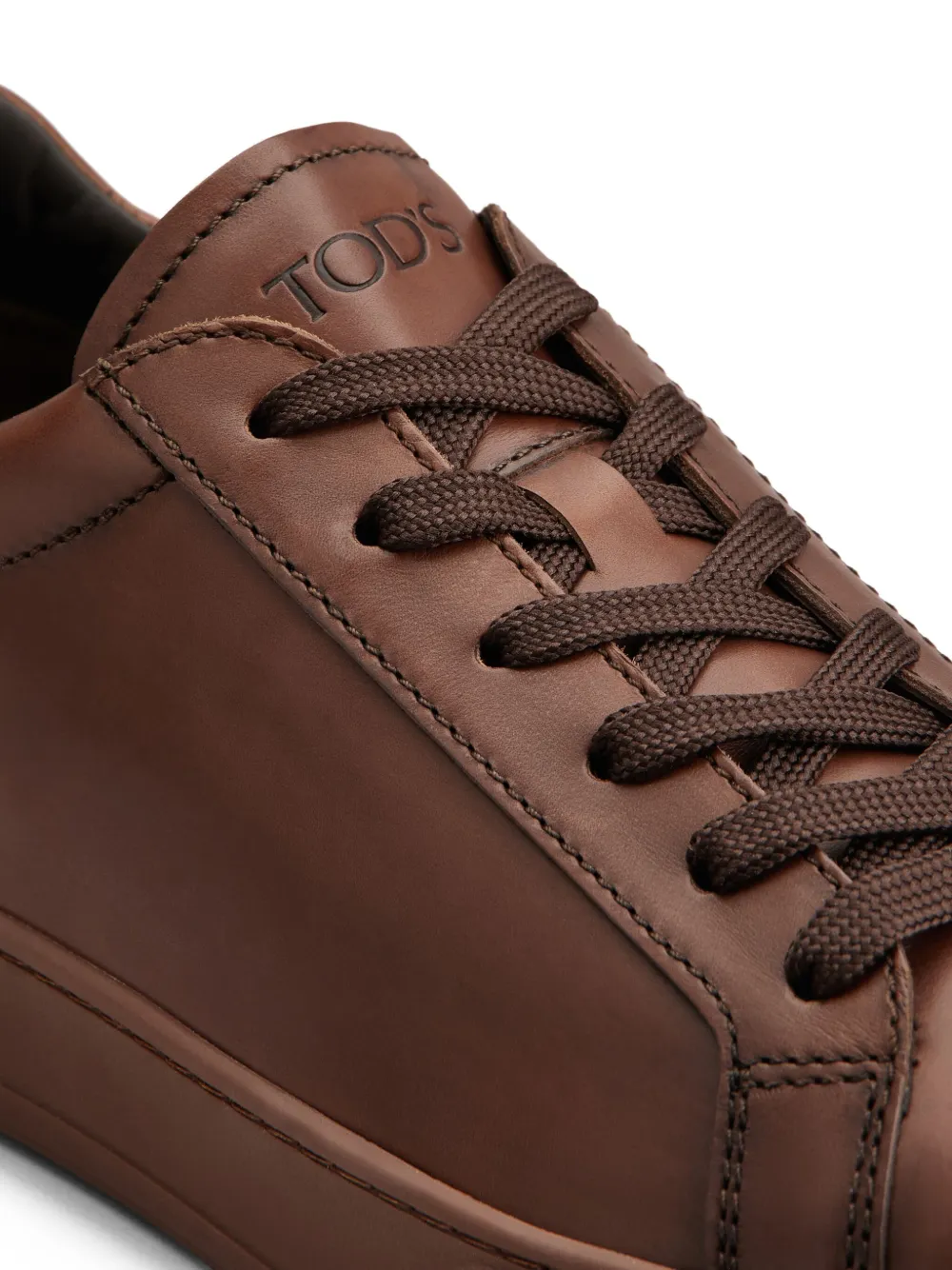 Tod's leather sneakers Brown
