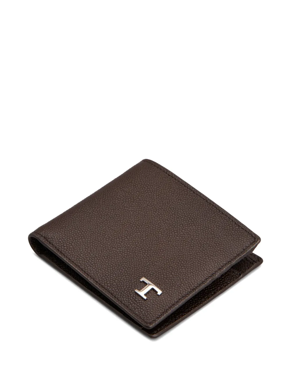 Tod's Portemonnee van bewerkt leer Bruin