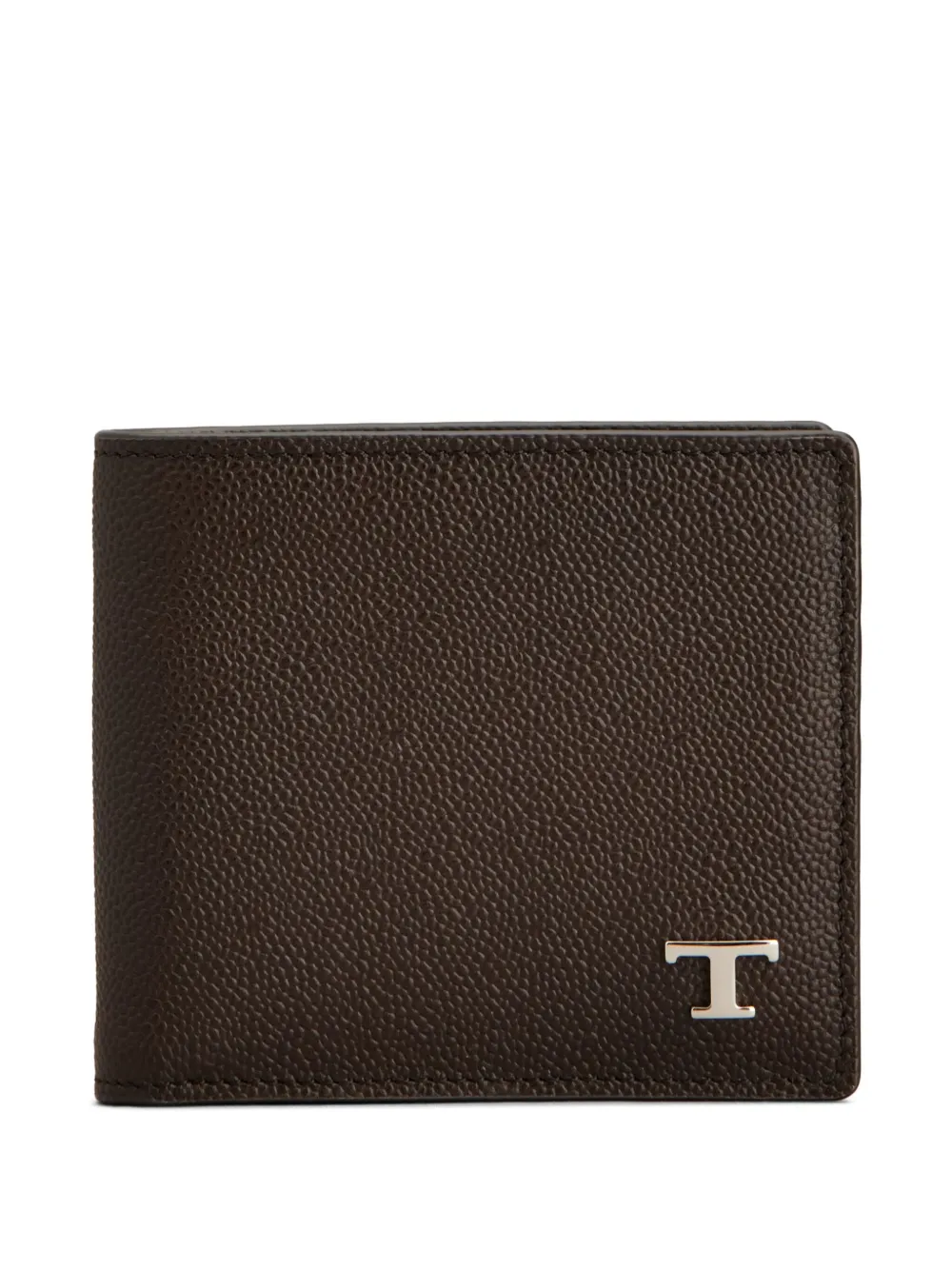 Tod's Portemonnee van bewerkt leer Bruin