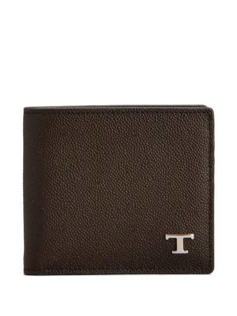 Tod's leather bi-fold wallet