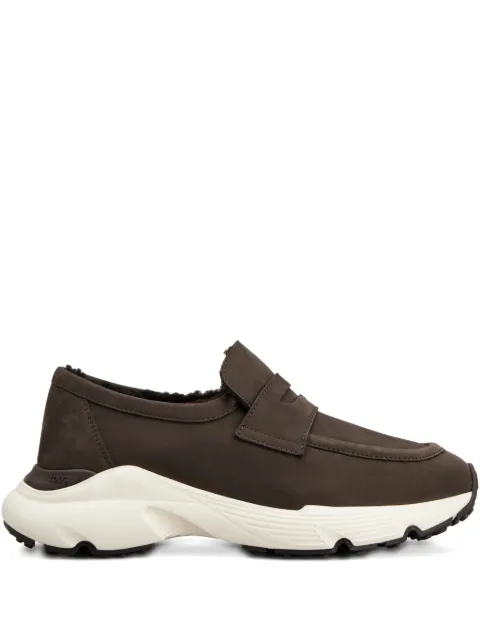 Tod's moccasin shearling trainers