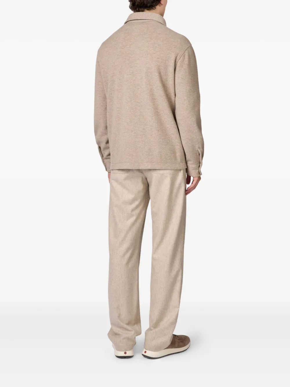 Tod's Buttoned Flap-pocket Shirt Jacket In Neutral