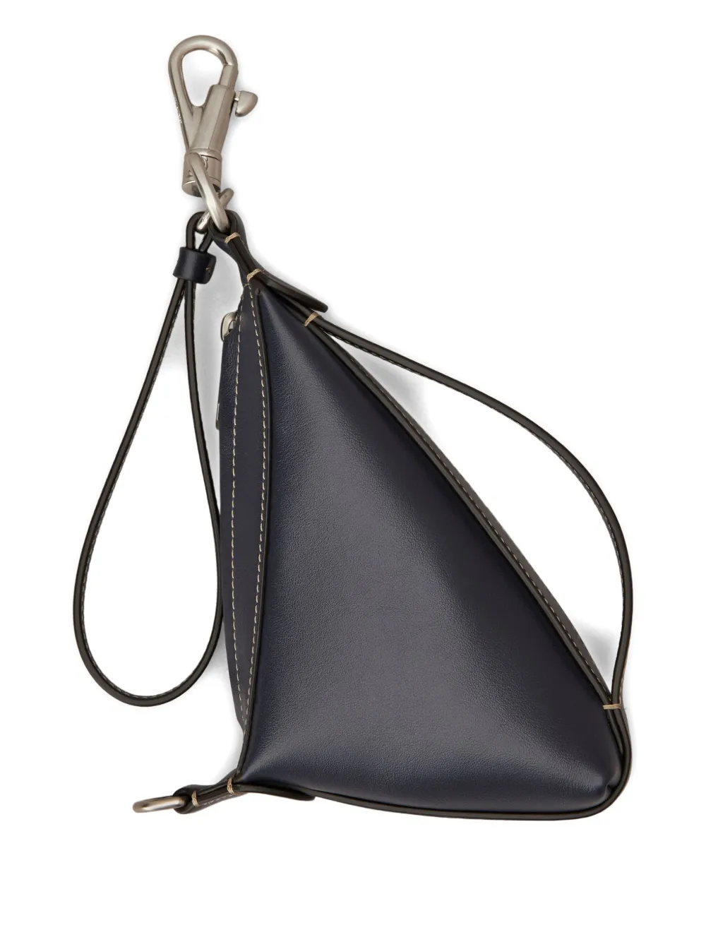 Tod's Leren triangelvormige portemonnee - Zwart