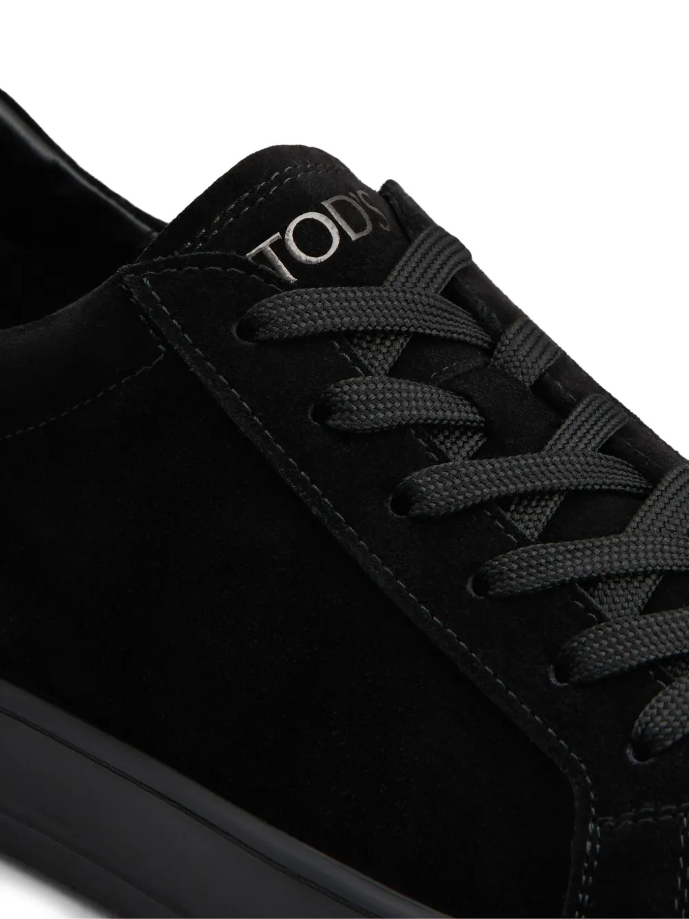 Tod's suede sneakers Black