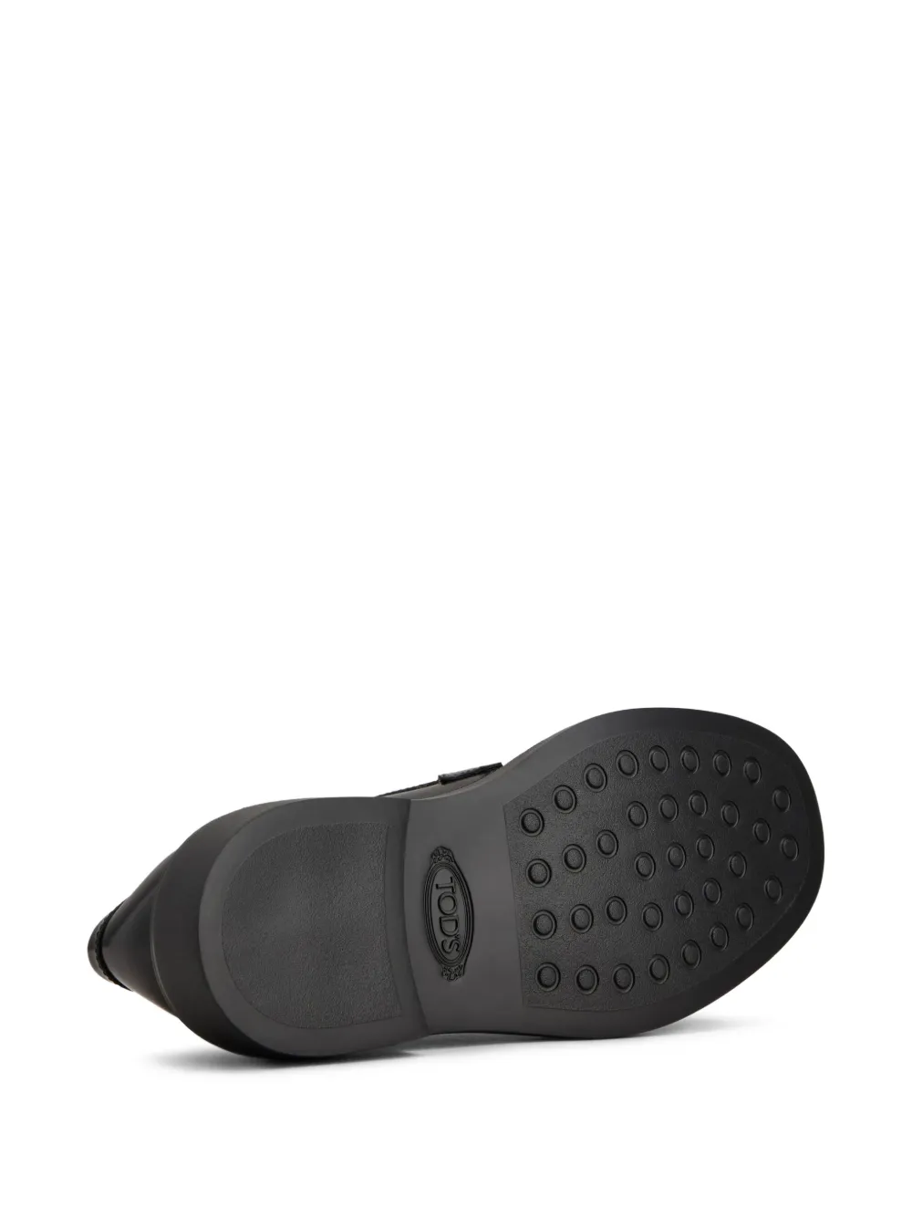Tod's Leren loafers Zwart