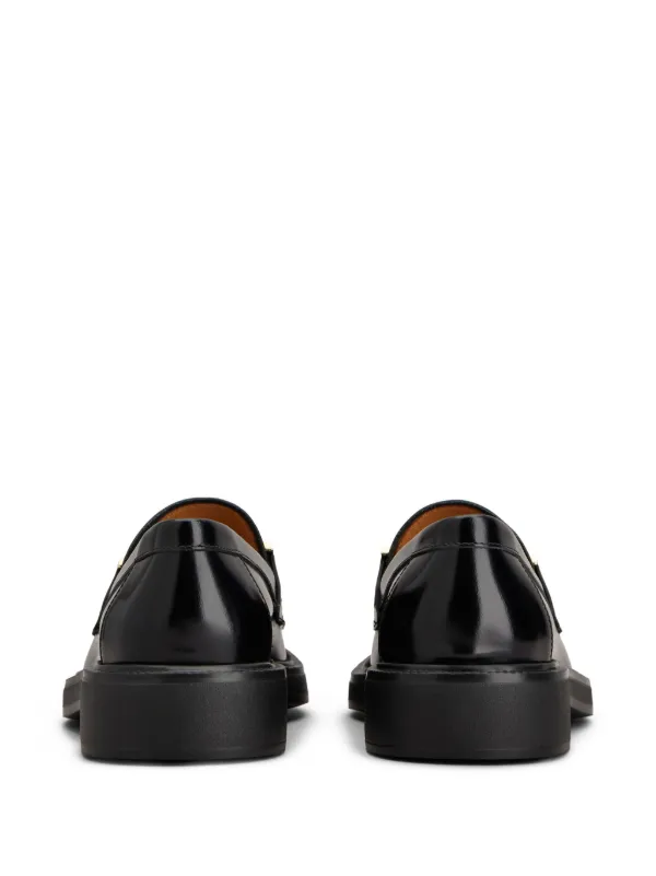 Tod's レザーローファー | ブラック | FARFETCH JP