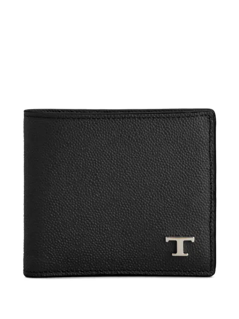 Tod's logo-plaque leather wallet