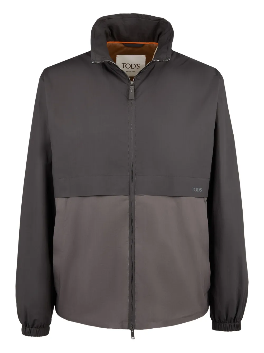 Tod's two-tone zip-up jacket | Grey | Image 1